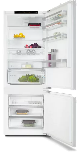 Miele KFN 7934 D XXL beépíthető hűtő-fagyasztó, 194 cm-es fülkemagasság