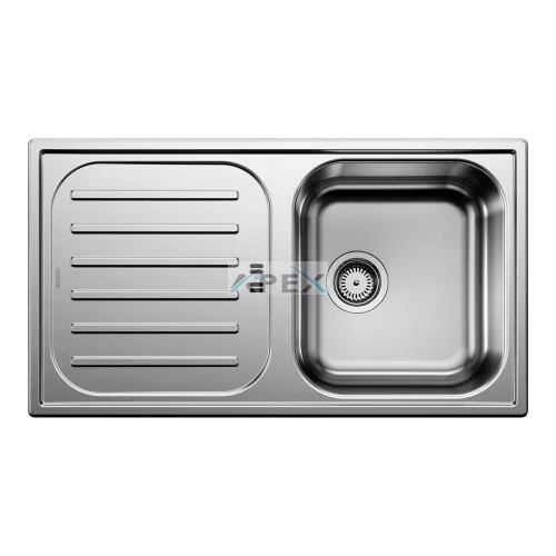 BLANCO FLEX PRO 45 S mosogatótálca, natúr rozsdamentes acél, excenter nélkül (232887 mos+232250 lef)