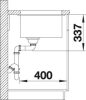 BLANCO SUBLINE 800-U Silgranit mosogatótálca, antracit, excenter nélkül (523141)