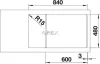 BLANCO LEGRA XL 6 S antracit exc.n. (523326)