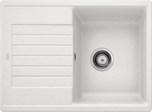 BLANCO ZIA 45 S Compact Silgranit mosogatótálca, fehér, excenter nélkül (524725)