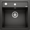 BLANCO DALAGO 5 Silgranit mosogatótálca, fekete, excenterrel (525871)