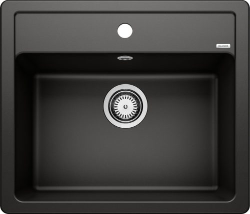 BLANCO LEGRA 6 Silgranit mosogatótálca, fekete, excenter nélkül, tartozékok nélkül (526084)