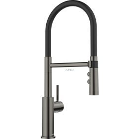 BLANCO 527731 CATRIS-S Flexo satin dark steel