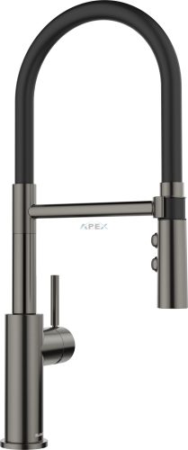 BLANCO 527731 CATRIS-S Flexo satin dark steel