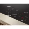 Electrolux ECC83410CT Beépíthető indukciós főzőlap beépített elszívóval, 80 cm, SaphirMatt® SE