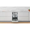 Whirlpool WSBC 3M27 X félig integrált mosogatógép - Inox szín, 45 cm széles