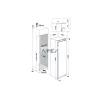 Whirlpool WHSD18A011B2 Beépített egyajtós hűtőszekrény