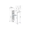 Whirlpool WHSD18F013D1 Beépített fagyasztószekrény