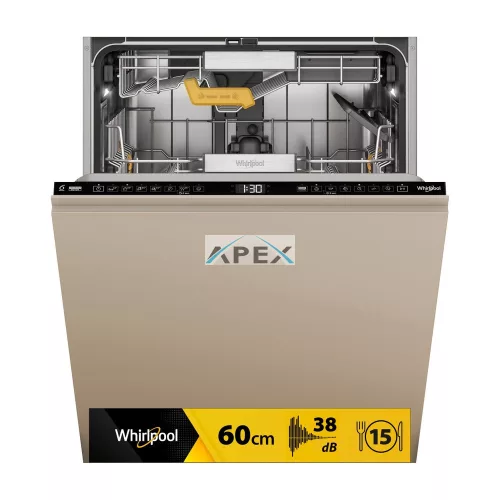 Whirlpool WH8IA15AM3TUS0 teljesen integrált mosogatógép - 60 cm széles