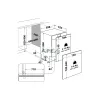 Whirlpool WH8IA15AM3TUS0 teljesen integrált mosogatógép - 60 cm széles