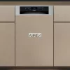 Whirlpool WH6PB10BS7A0 félig integrált mosogatógép - Inox szín, 45 cm széles