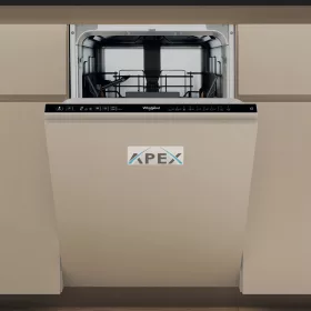   Whirlpool WH2IC10BS7LA0 teljesen integrált mosogatógép - 45 cm széles