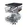 Whirlpool WH6IC11BS7LSA0 teljesen integrált mosogatógép - 45 cm széles