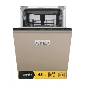   Whirlpool WH6IC11BS7LA0 teljesen integrált mosogatógép - 45 cm széles