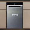 Whirlpool WH6UC11BS7A0X Pult alá építhető mosogatógép inox előlappal