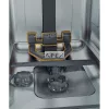 Whirlpool WH6UC11BS7A0X Pult alá építhető mosogatógép inox előlappal