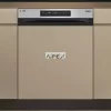 Whirlpool WH7PC15B4M60 félig integrált mosogatógép - Inox szín 60 cm széles