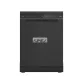 Whirlpool W8U HS61BS Pult alá építhető mosogatógép fekete előlappal