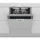 Whirlpool WBC 3C26 X félig integrált mosogatógép - Inox szín 60 cm széles