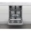 Whirlpool WBC 3C26 X félig integrált mosogatógép - Inox szín 60 cm széles