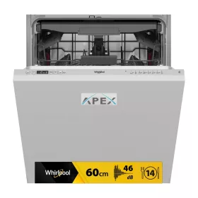   WHIRLPOOL WIC 3C26 F teljesen integrált mosogatógép - 60 cm széles