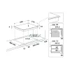 Whirlpool SMP 658C/BT/IXL beépíthető indukciós főzőlap