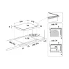 Whirlpool AKT 8601 IX beépíthető kerámialapos főzőlap