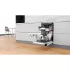 Whirlpool WSBO 3O34 PF X félig integrált mosogatógép - Inox szín, 45 cm széles