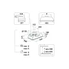 Whirlpool WCT 64 FLY X Szekrénybe építhető páraelszívó