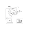 Whirlpool AKR 634 GY/3 beépített teleszkópos  páraelszívó