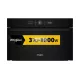 Whirlpool WMD54MB beépíthető mikorhullámú sütő: fekete szín