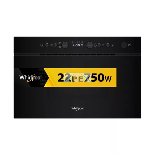 Whirlpool WMN14BB beépíthető mikorhullámú sütő: Fekete szín