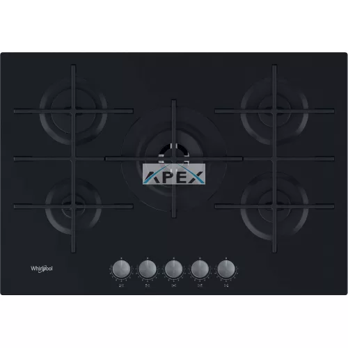 Whirlpool GOWL 728/NB beépíthető gázfőzőlap - 5 gázégő