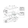 Whirlpool GOWL 728/NB beépíthető gázfőzőlap - 5 gázégő