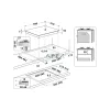 Whirlpool GOWL 628/NB EE beépíthető gázfőzőlap - 4 gázégő