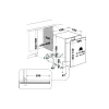 WHIRLPOOL WIO 3O540 PELG teljesen integrált mosogatógép - 60 cm széles