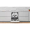 Whirlpool WBO 3T341 P X félig integrált mosogatógép - Inox szín 60 cm széles