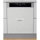 Whirlpool WBO 3O33 PL X félig integrált mosogatógép - Inox szín 60 cm széles