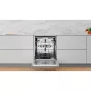 Whirlpool WBO 3O33 PL X félig integrált mosogatógép - Inox szín 60 cm széles