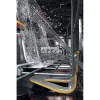 Whirlpool WBO 3O33 PL X félig integrált mosogatógép - Inox szín 60 cm széles