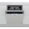 Whirlpool WBC 3C34 PF X félig integrált mosogatógép - Inox szín 60 cm széles