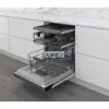 Whirlpool WBC 3C34 PF X félig integrált mosogatógép - Inox szín 60 cm széles