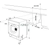 Whirlpool BI WDWG 71482E EU N beépíthető elöltöltős mosó-szárítógép - 7/5 kg, max 1400ford./perc