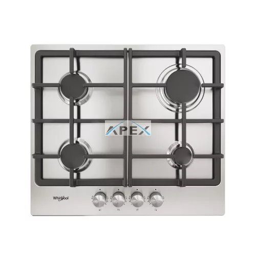 Whirlpool TKRL 660 IX beépíthető gázfőzőlap - 4 gázégő