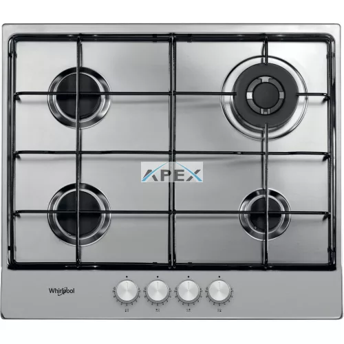 Whirlpool TGML 651 IX beépíthető gázfőzőlap - 4 gázégő
