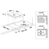 Whirlpool WRD 6030 B  beépíthető kerámialapos főzőlap