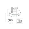 Whirlpool WHBS 62F LT K/1 ferdesíkú fali páraelszívó