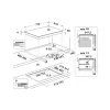 Whirlpool WL S2177 CPNE beépíthető indukciós főzőlap