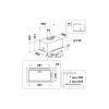 Whirlpool WCTH 63F LEB X Szekrénybe építhető páraelszívó